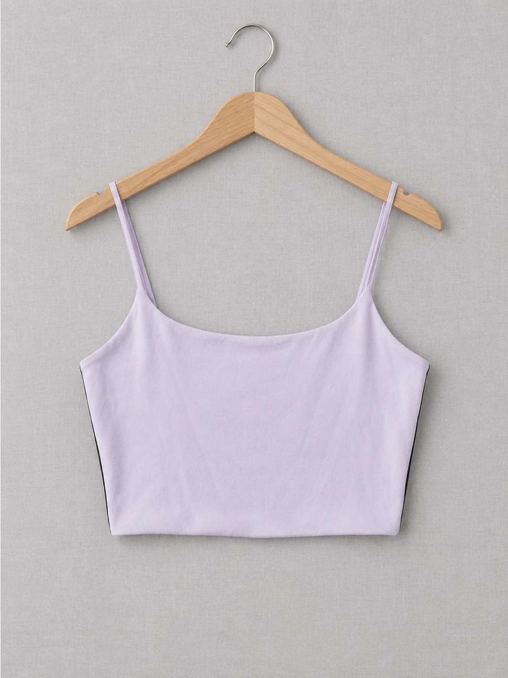 Garage Lilac Spaghetti Strap Crop Top